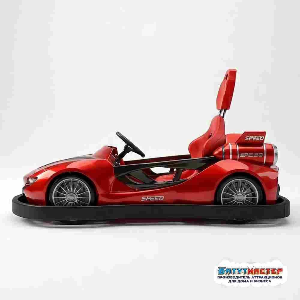 Бамперная электромашинка «Пламенный Поток» для автодрома, для детей