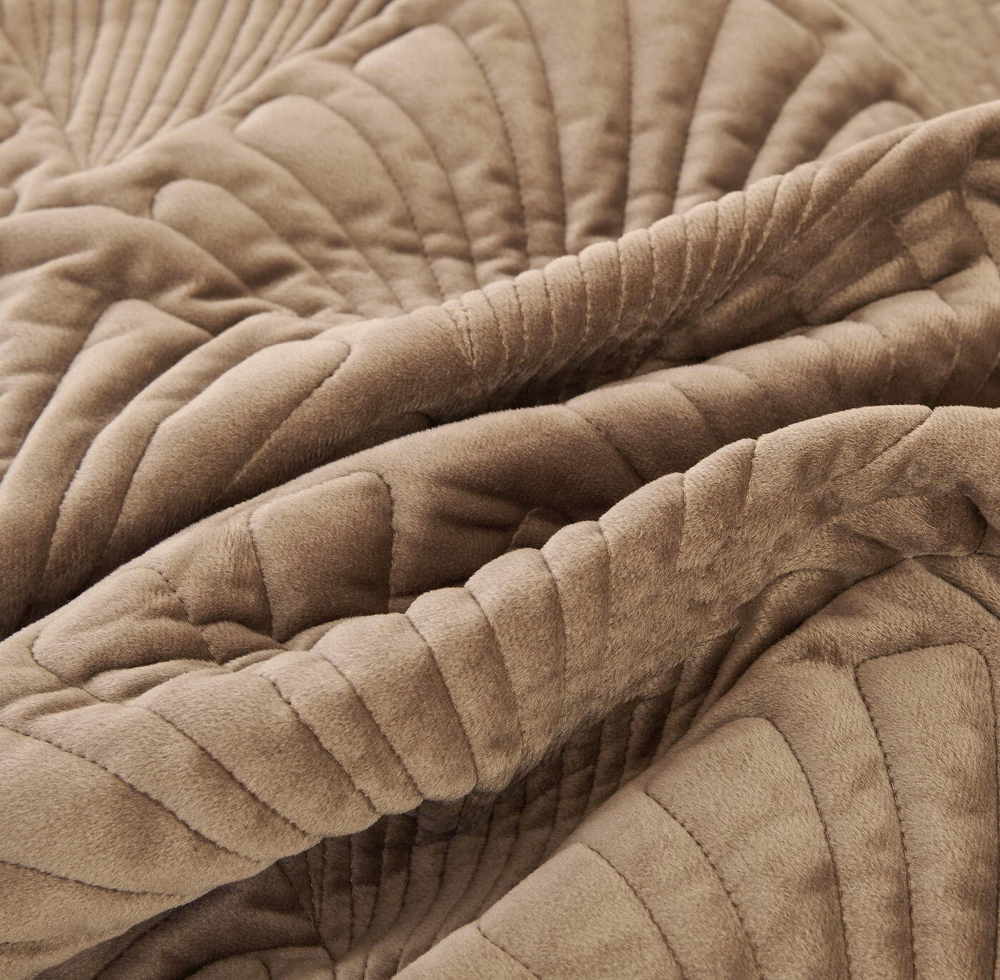 Покрывало 240x260 Sofi De MarkO Ариэль коричневое