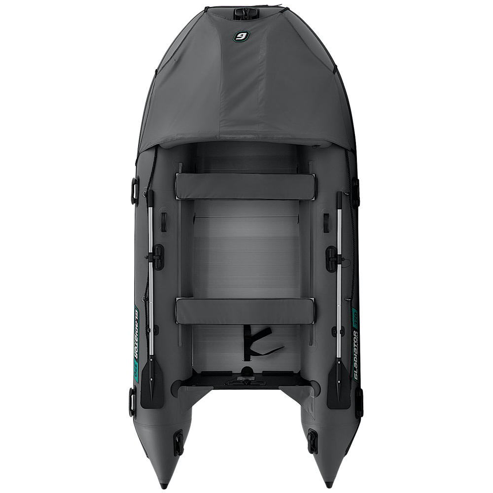 Лодка ПВХ Gladiator Active C370AL с алюминиевым полом -