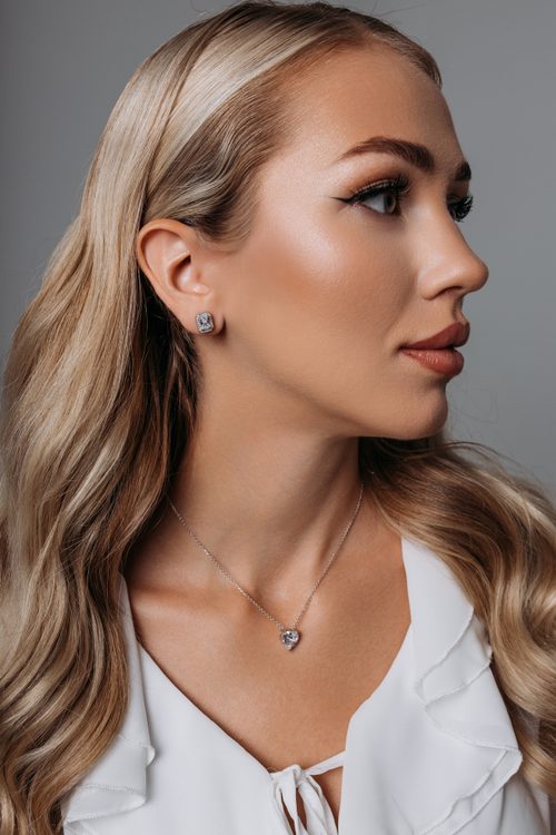 Колье "ДИВА" с сердцем