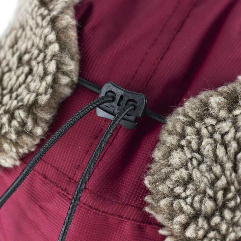 Кепка Extreal "Сити" с ушами, Барашек Коричневый, Мембрана, XL