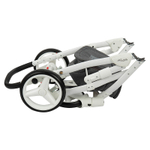 Детская коляска Adamex Barletta New 2 в 1 B-20 (серый+белый+мятный)