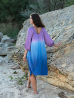 Платье ГРАДИЕНТ короткое (гортензия)