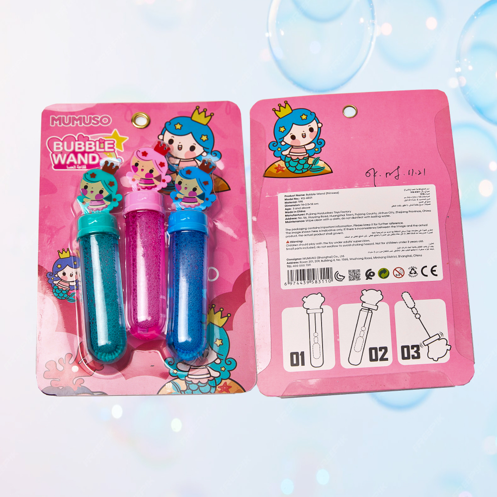 Mumuso Набор мыльных пузырей С Принцессой