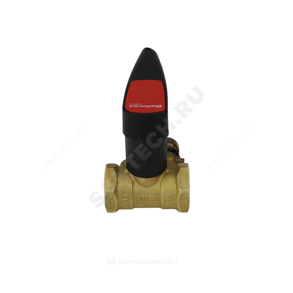 Клапан балансировочный ручной латунь Basic Ду 50 G2" Ру25 ВР Kvs=44м3/ч без ниппелей BROEN 48490000-001003