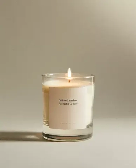 ZARA HOME Ароматическая свеча с запахом белого жасмина (200 Г)