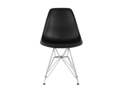 Стул Tuscany в стиле Eames черный/хром