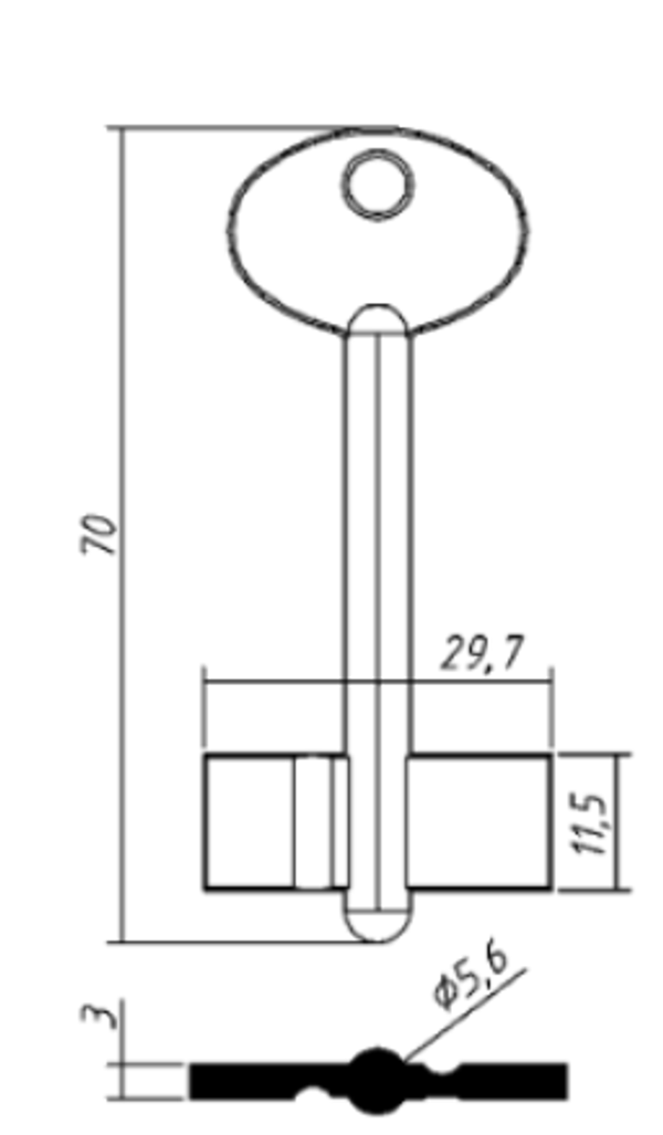 Заготовка дверняк ТУЛА 13