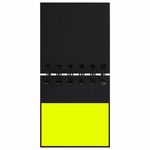 Закладки клейкие в книжке BRAUBERG, 200 штук: 50х15 мм 5 цветов х 25 листов, 75х50 мм 3 цвета х 25 листов, 115581