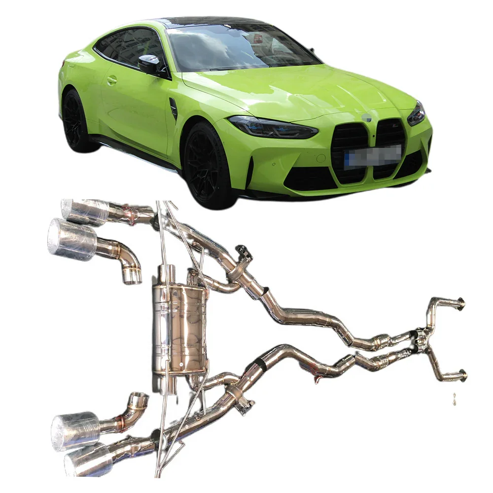 Выхлопная система с заслонками для BMW M3 G80 M4 G82 2021+ (3.0) #1