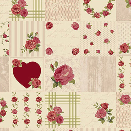 Ткань для пэчворка PEPPY 4507, 50 x 55 см  137±5 г/кв.м  100% хлопок