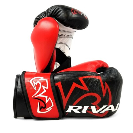 Боксерские перчатки боевые Rival RFX Guerrero HDE-F Pro Fight Black/Red/White