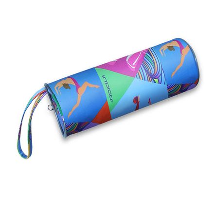 Чехол для скакалки (тубус) INDIGO, SM-142-GYM, полиэстер, 19-8см, синий