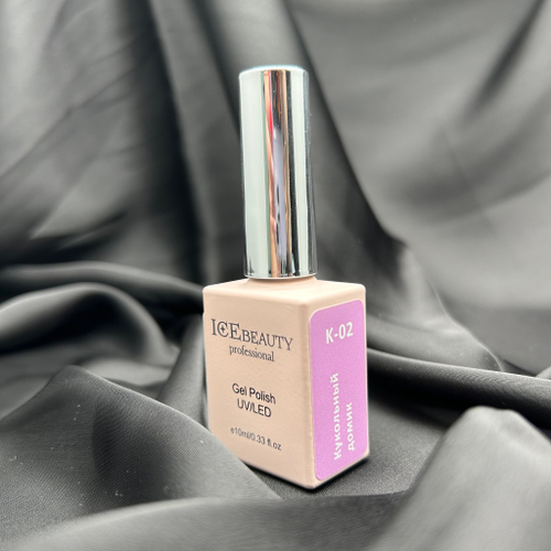 IceBeauty Гель-лак K-02 "Кукольный домик", 10 мл