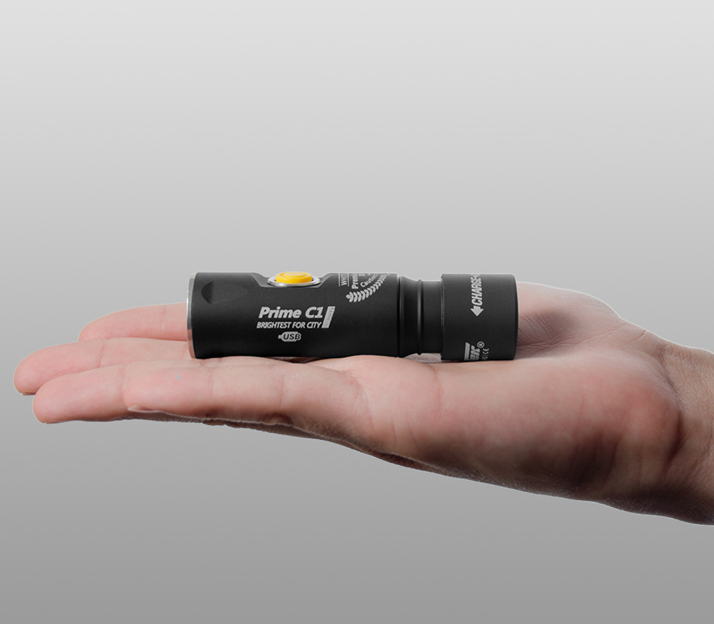 Фонарь светодиодный Armytek Prime C1 Pro Magnet USB+18350, 980 лм, теплый свет, аккумулятор