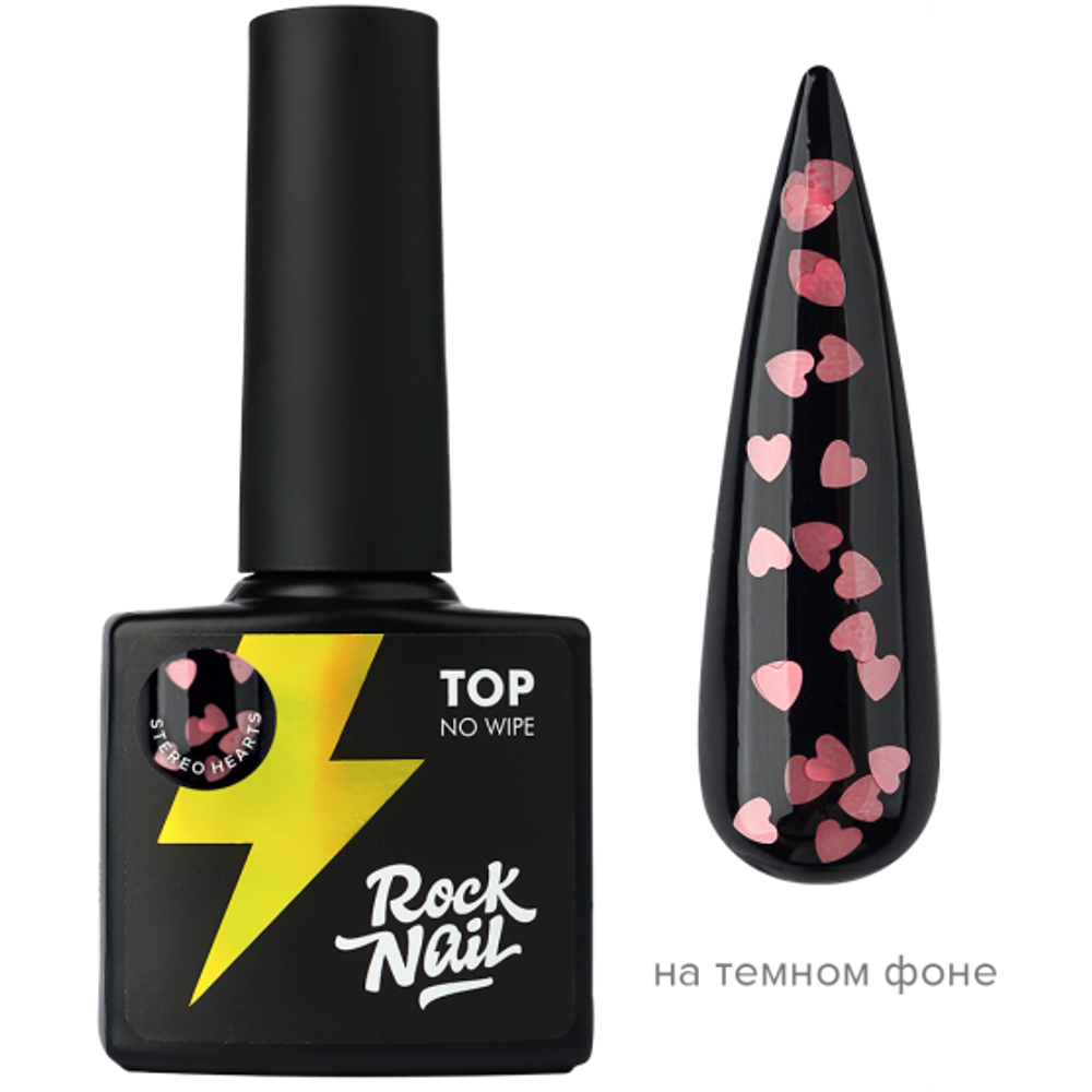 RockNail Top STEREO HEARTS, 10 мл