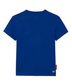 Детская теннисная футболка Lacoste Kid's Roland-Garros Edition Tennis T-Shirt - indigo blue