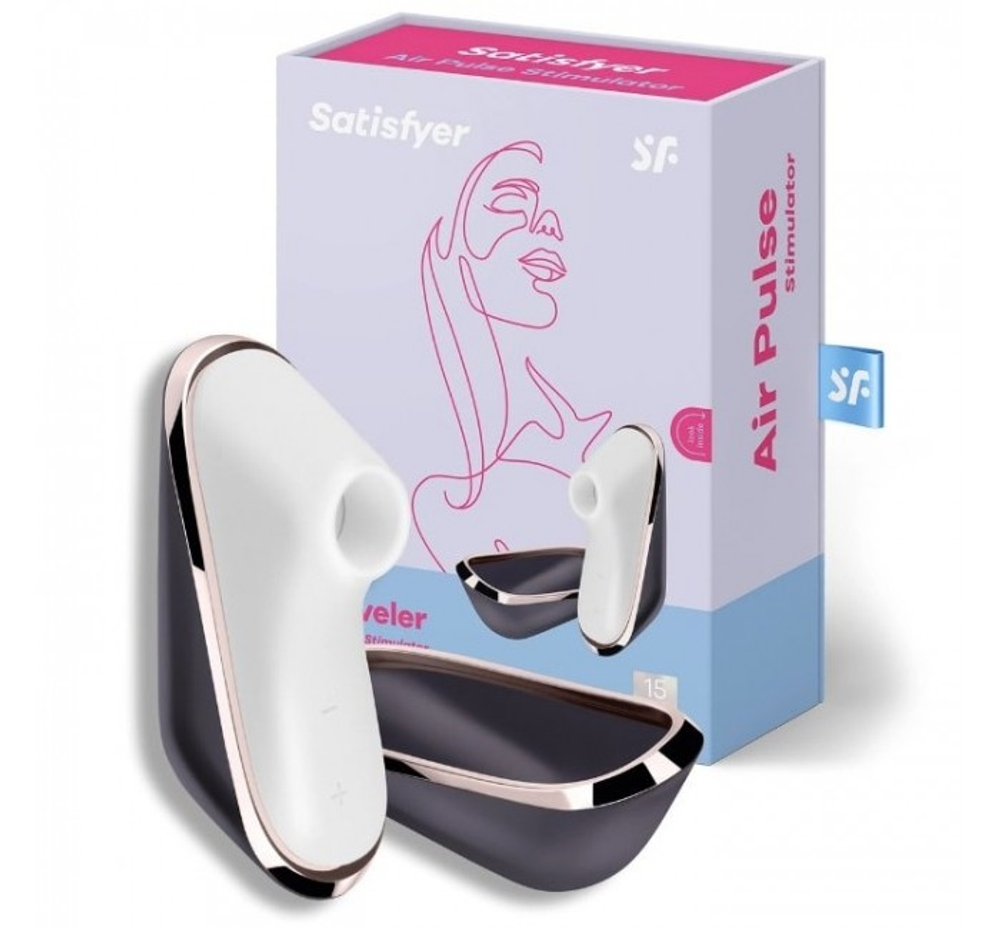 Вакуум-волновой бесконтактный стимулятор клитора Satisfyer Pro Traveler