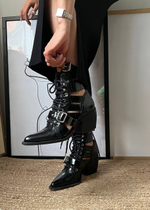 Кожаные ботинки Chloe, 40