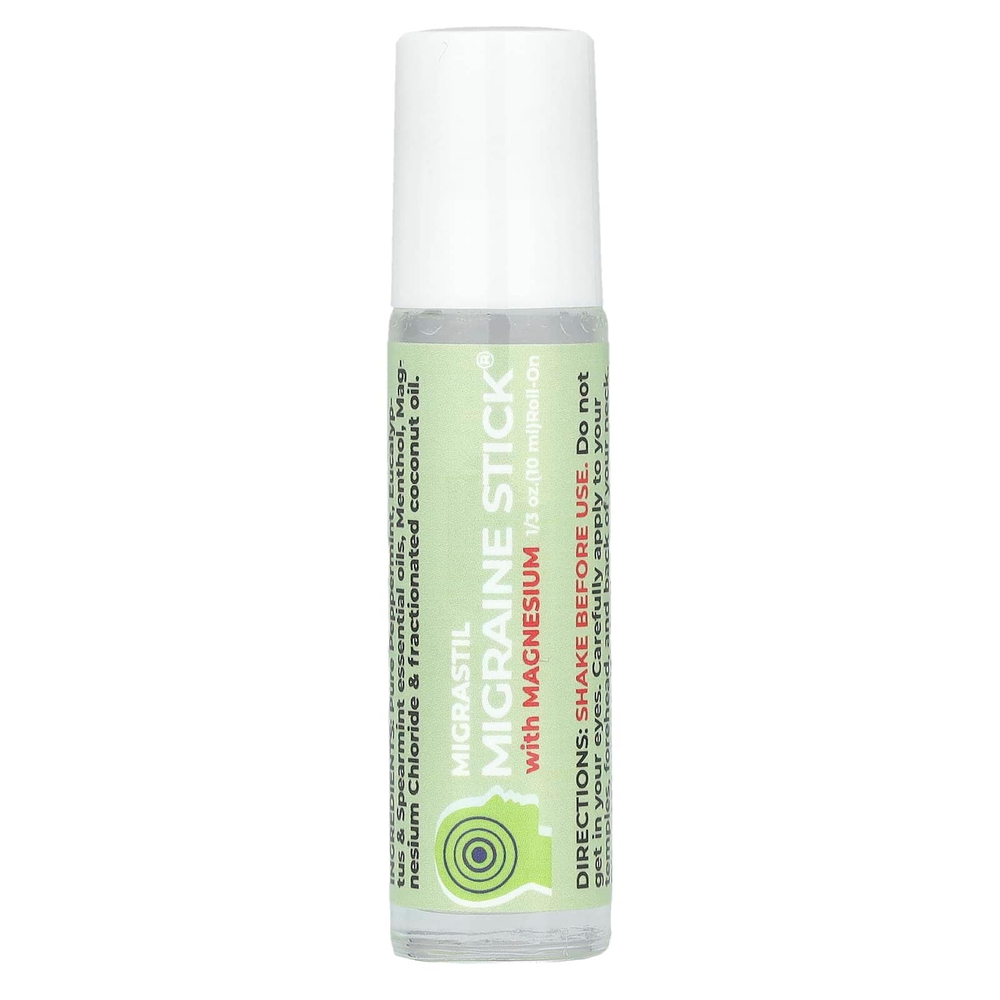 Migrastil, Migraine Stick® с магнием, 10 мл (0,33 унции)