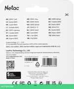 Карта памяти Netac SDHC 32GB P600 (NT02P600STN-032G-R)