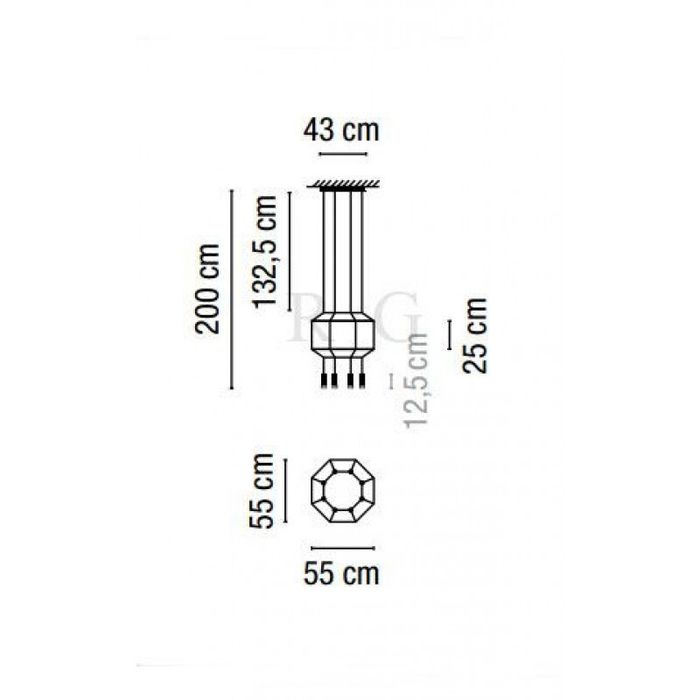 Подвесной светильник Vibia Wireflow 0303