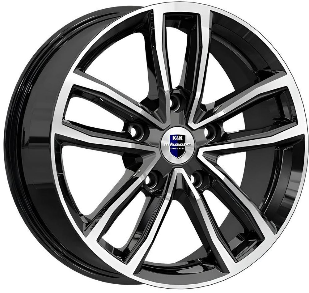 K&amp;K KC1086 6.5x17 5x139.7 ET 40 Dia 98.1 (алмаз черный)