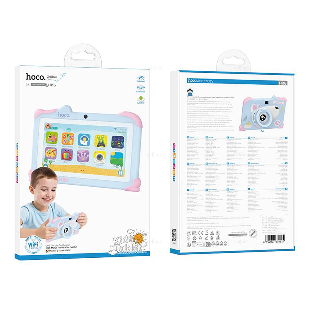 Hoco HI16 7-дюйма детский планшет PC (blue)