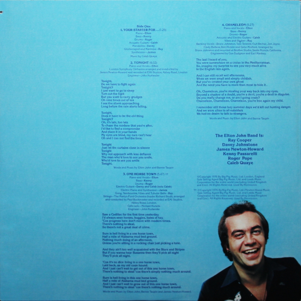 Elton John / Blue Moves (2LP)