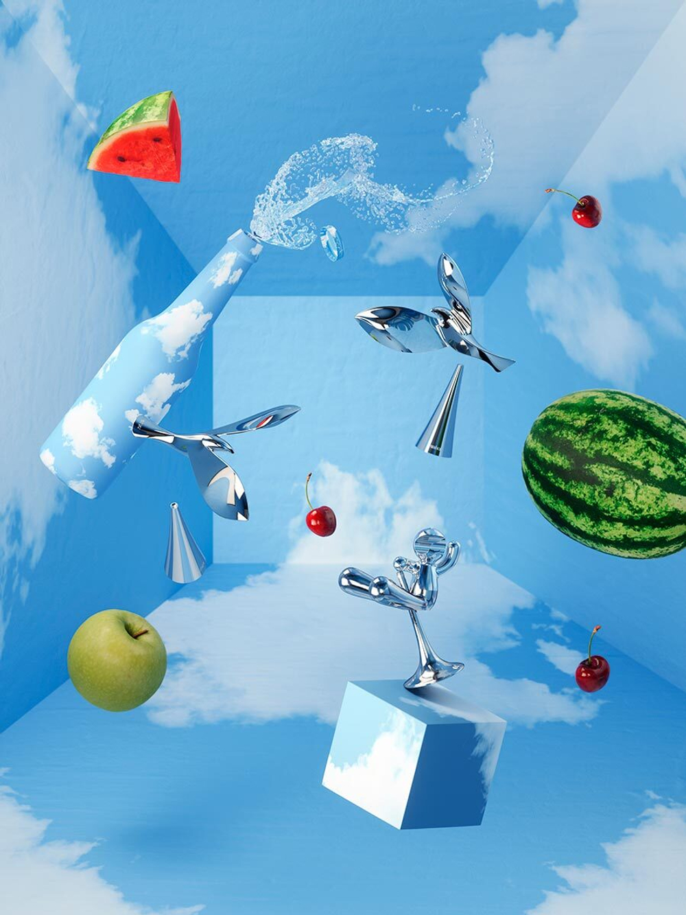 Открывалка для бутылок rodeo buddy, хром