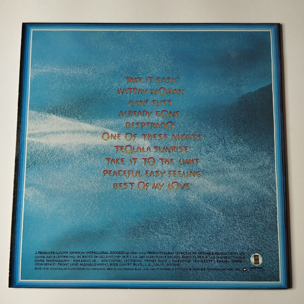 Винтажная виниловая пластинка LP Eagles Their Greatest Hits 1971 1975 (USA 1976)