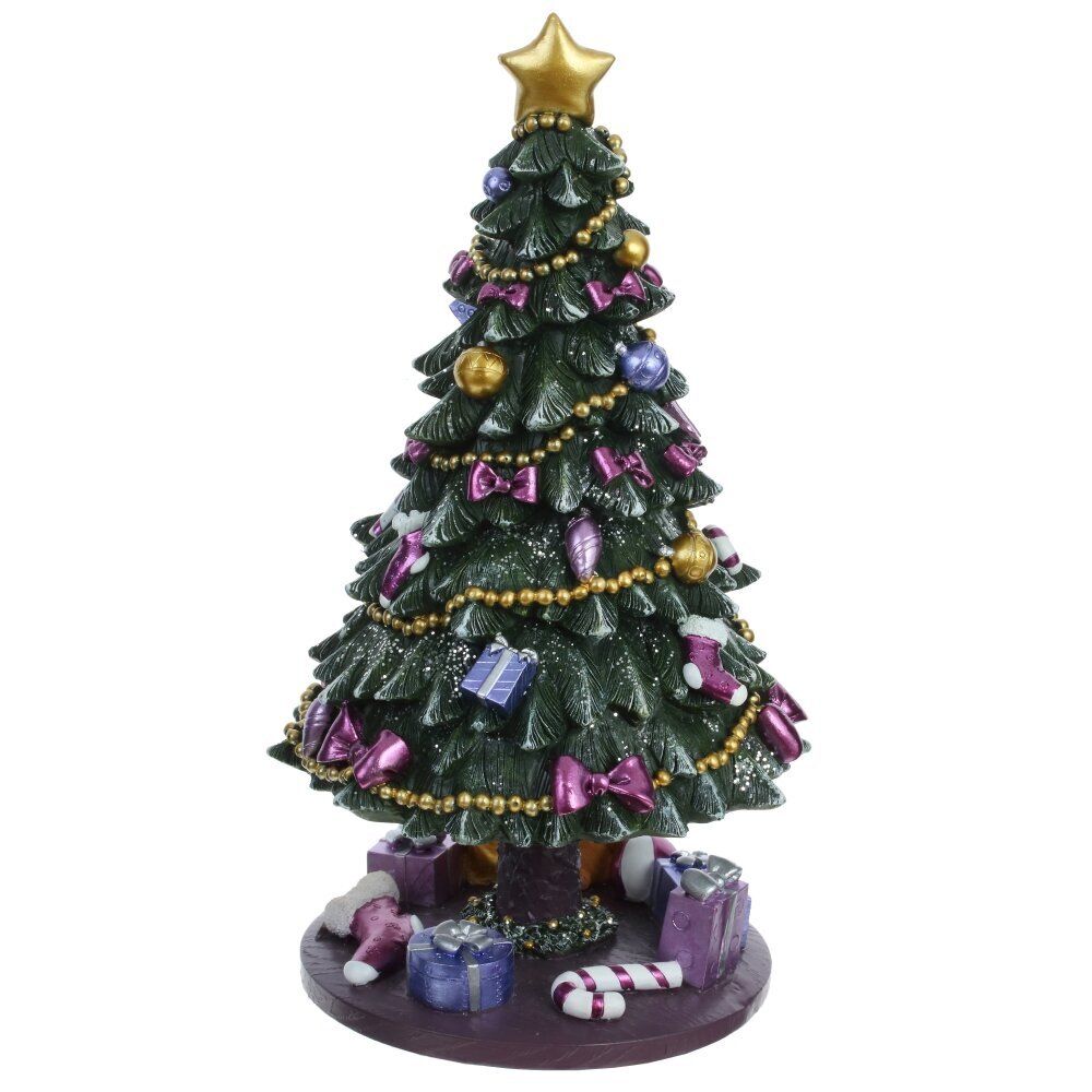 GAEM Фигурка декоративная "Ёлочка", с музыкой и функцией движения, L12 W12 H22 см