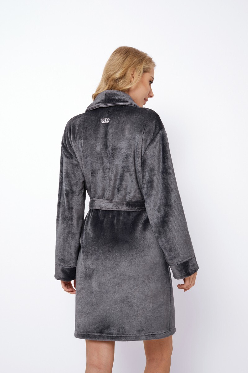 EVA DARK GREY Халат женский