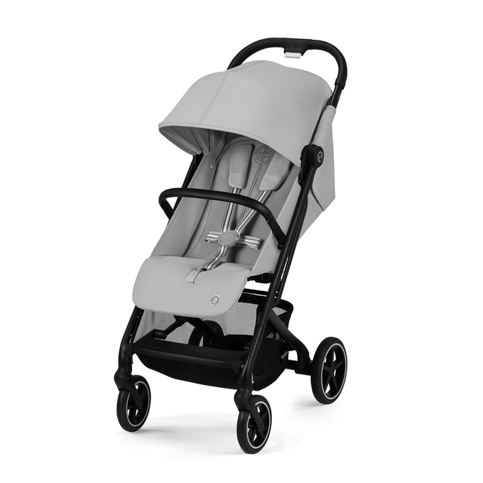 Cybex Прогулочная коляска Beezy Fog Grey с дождевиком и бампером