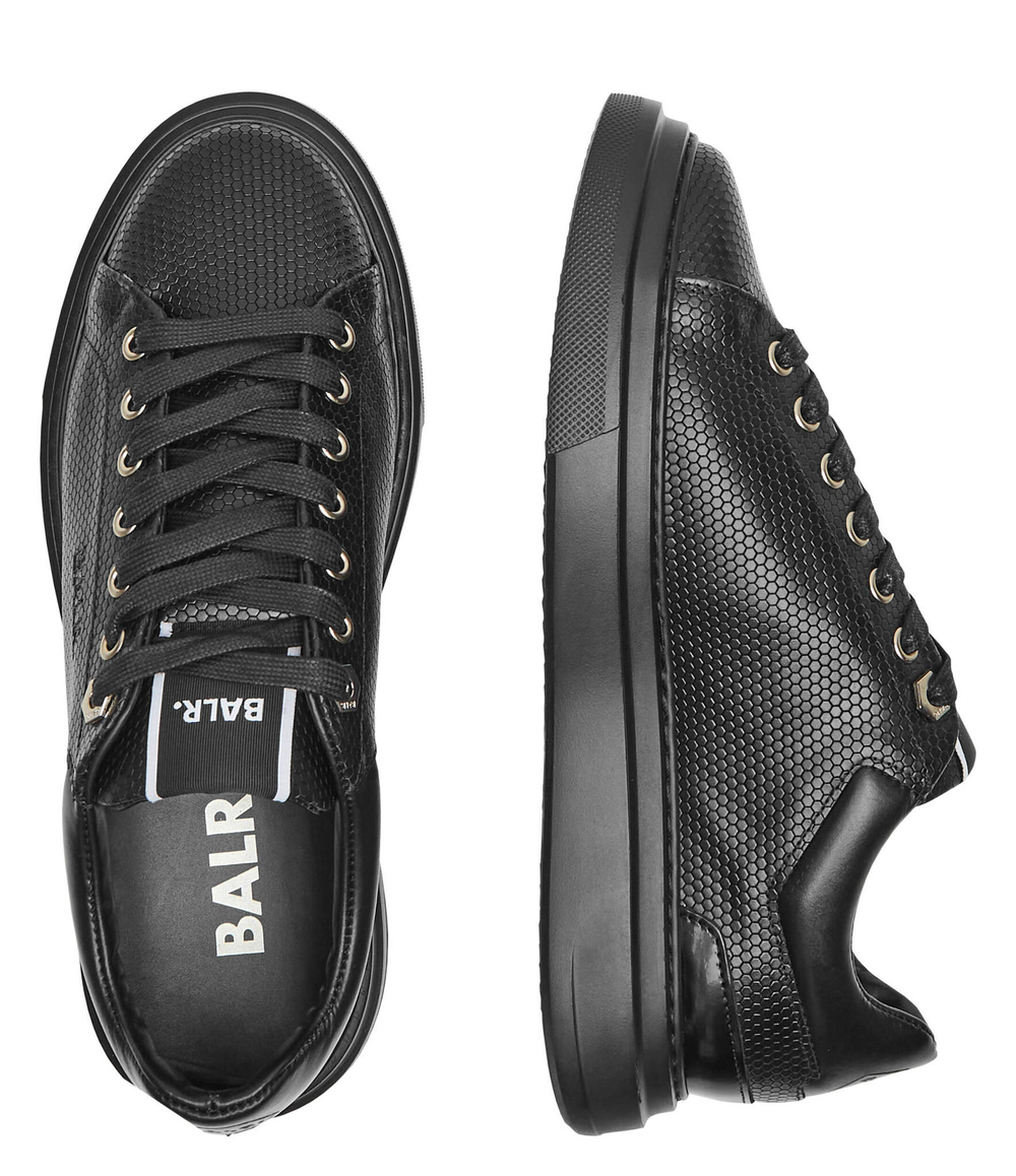Кожаные кроссовки Game Day Hexagon BALR. - черный(B1511.1038)