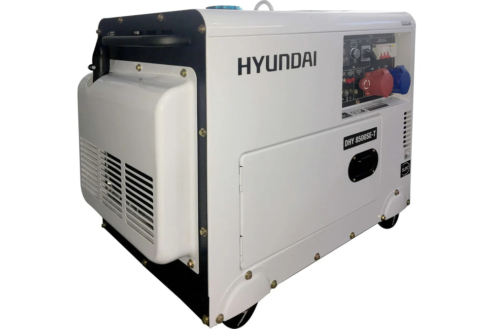 Дизельный генератор HYUNDAI DHY 8500SE-T