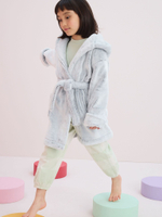 Халат для девочки Next 810-562, Светло-серый