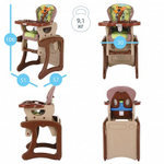 PITUSO Стул-трансформер Carlo Жирафик (Коричневый)