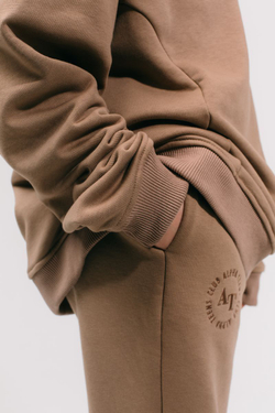 Джоггеры с вышивкой BEIGE