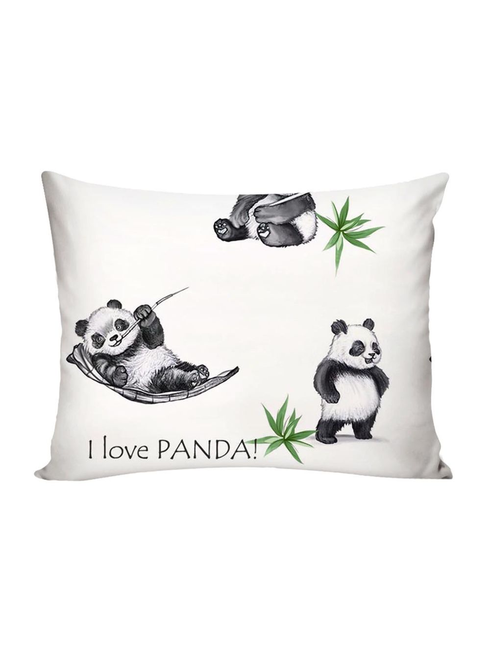 Постельное белье перкаль Сказка "Панды" 1,5-сп Наволочка 50х70 см 1 шт Простынь 150x215 см Пододеяльник 145x215 см