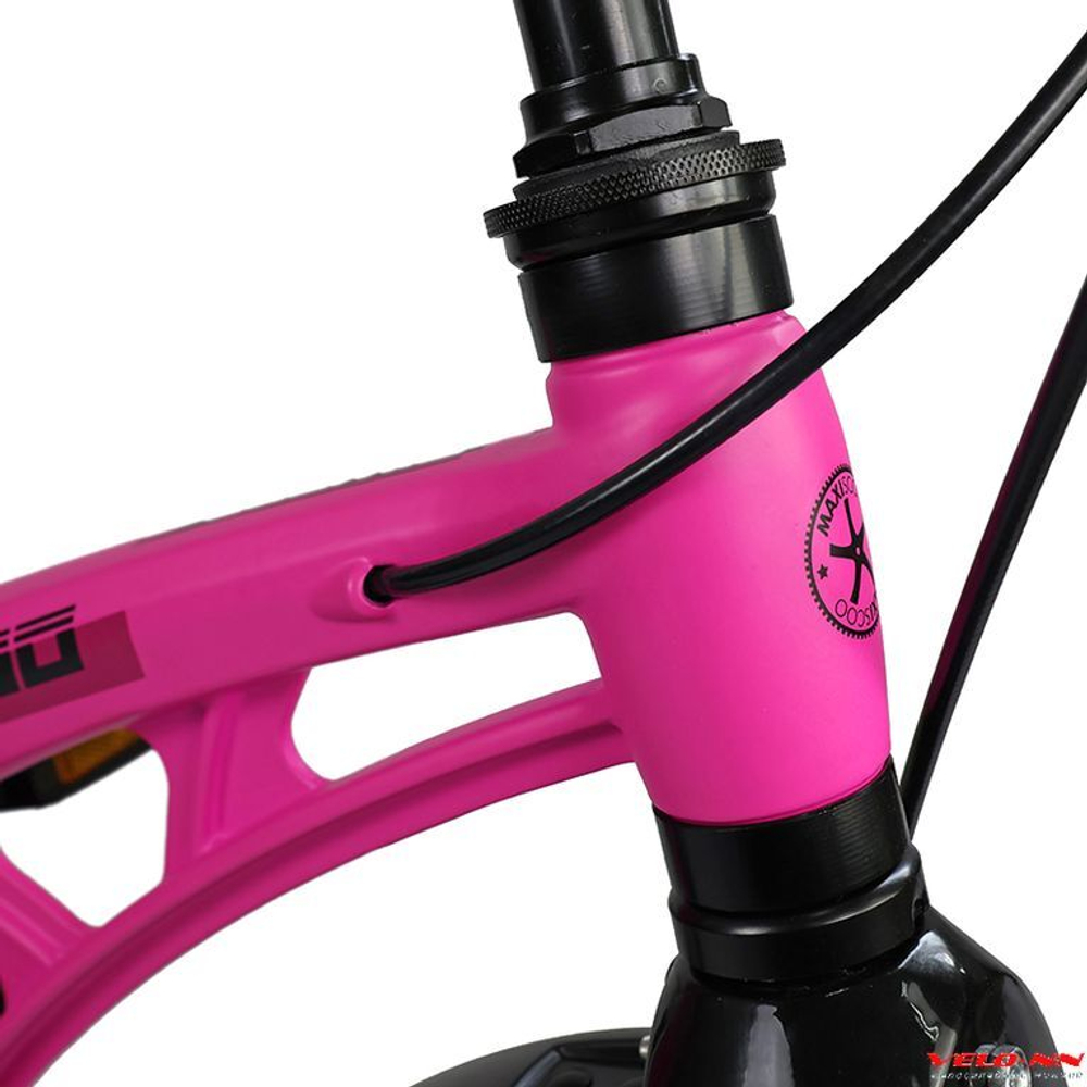 Велосипед 18" MAXISCOO Cosmic Делюкс розовый матовый