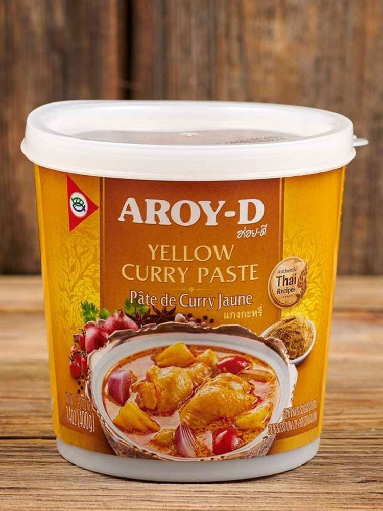Aroy-D Паста Карри желтая, 400 г
