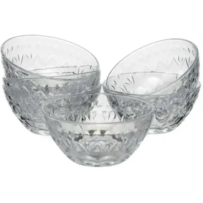 Набор стеклянных салатников 6шт 190мл «INCI» 53393