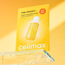 Celimax Pore+Dark Spot Brightening Serum Mask маска для выравнивания тона и рельефа кожи