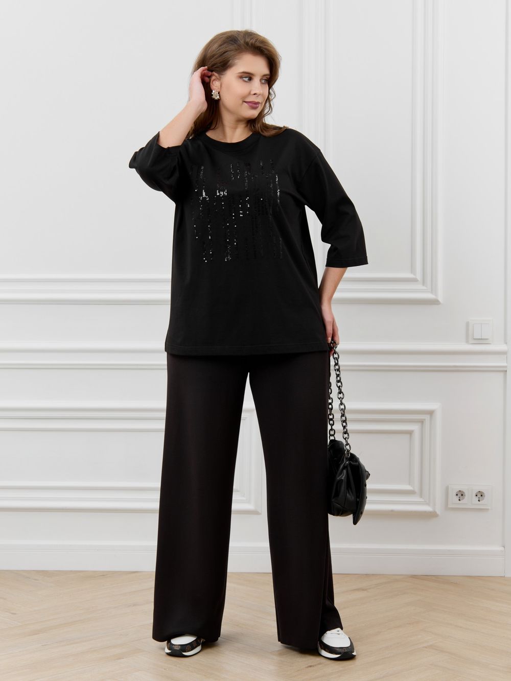 Футболка Майна-1 Виотекс ЧЁРНЫЙ