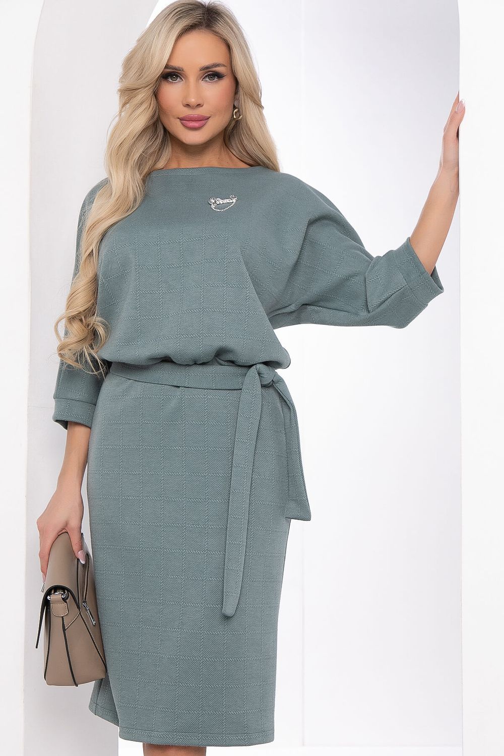 Платье "Легкое настроение" (мята) П8449 LT Collection (Акция)