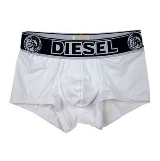 Мужские трусы боксеры белые Diesel Only the Brave White Boxer