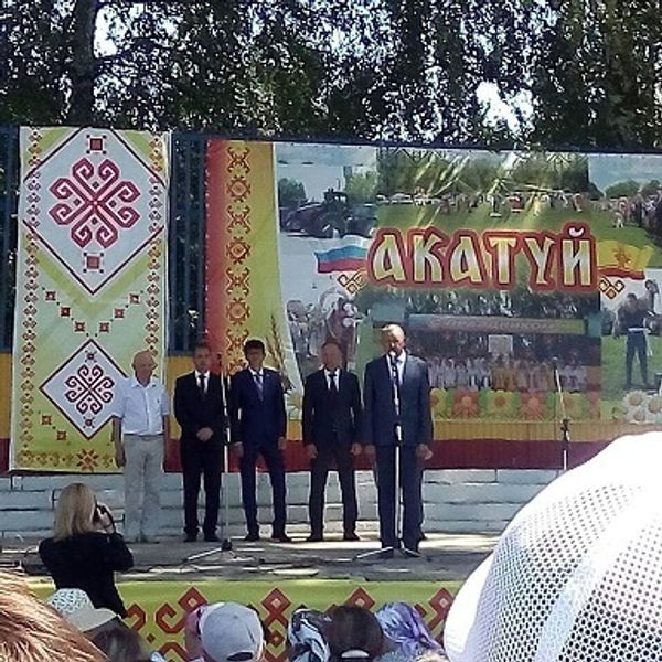 Фирма художественных промыслов «Паха тере» на районном празднике песни, труда и спорта «Акатуй-2019» в Урмарском районе районе