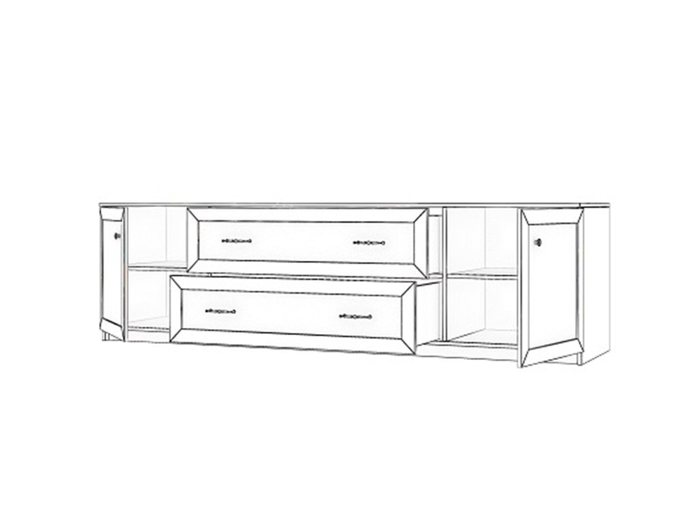 Бэль Тумба ТВА большая Слоновая кость