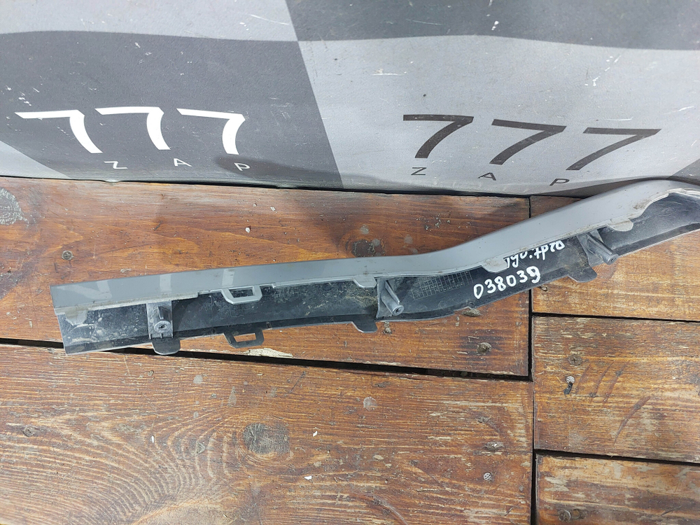 Молдинг переднего бампера левый Chery Tiggo 7 Pro 20-24 Б/У Оригинал 602000946AA